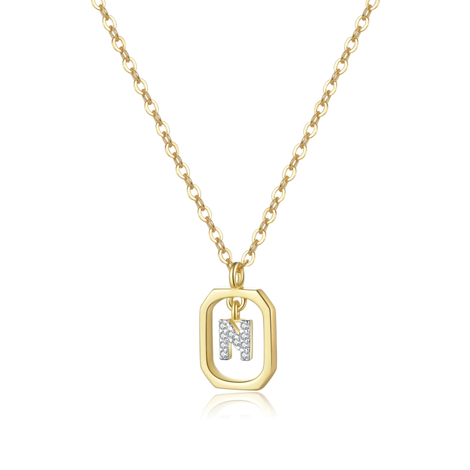 Collier lettre | modèle #QUADA