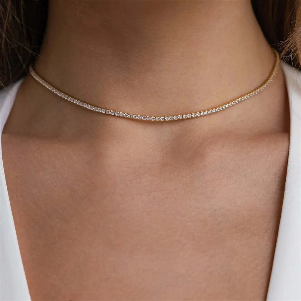 Collier ras de cou | modèle #GLENA Colliane