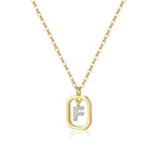 Collier lettre | modèle #QUADA Ma boutique