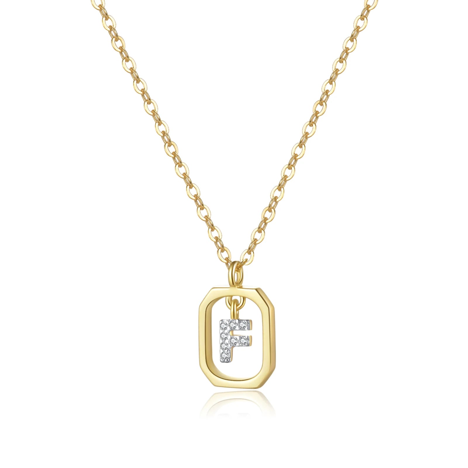Collier lettre | modèle #QUADA