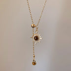 Collier fantaisie pour femme | modèle #SUNFLOWER Ma boutique