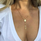Collier en croix pour femme | modèle #BOHEMIA Ma boutique