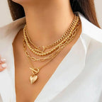 Collier multi rang | modèle #EXMEAN Ma boutique