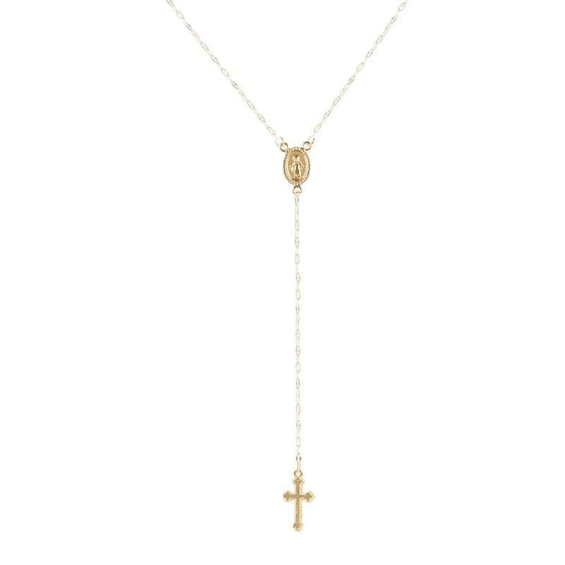 Collier en croix pour femme | modèle #BOHEMIA