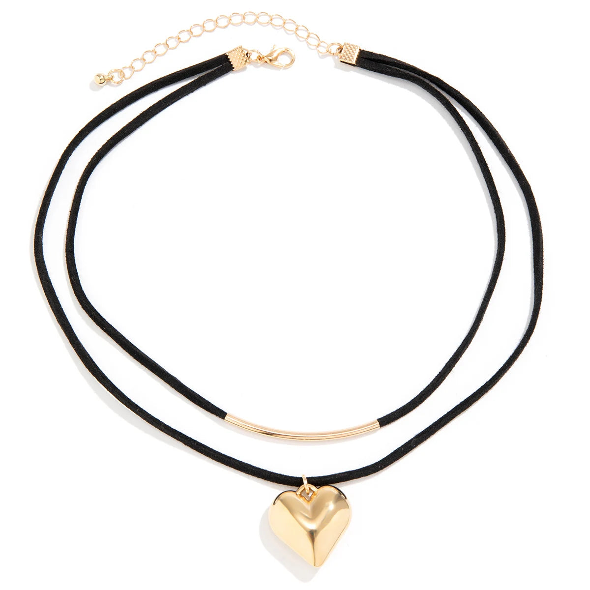 Collier cœur | modèle #BLACK LOVE