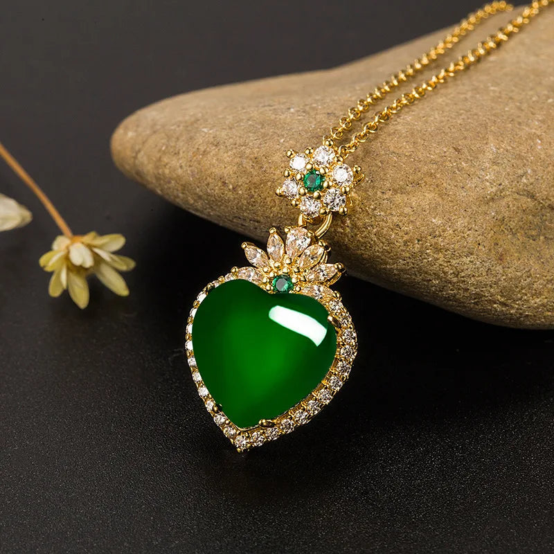 Collier vert | modèle #DIVHA Ma boutique