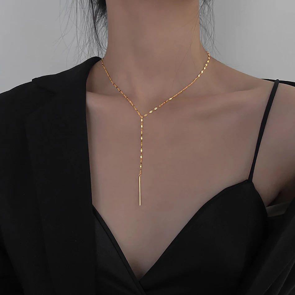 Collier en y | modèle #TEAR