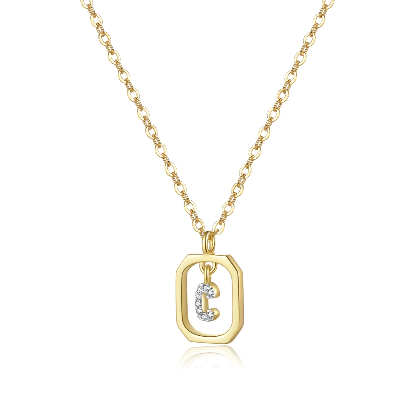 Collier lettre | modèle #QUADA