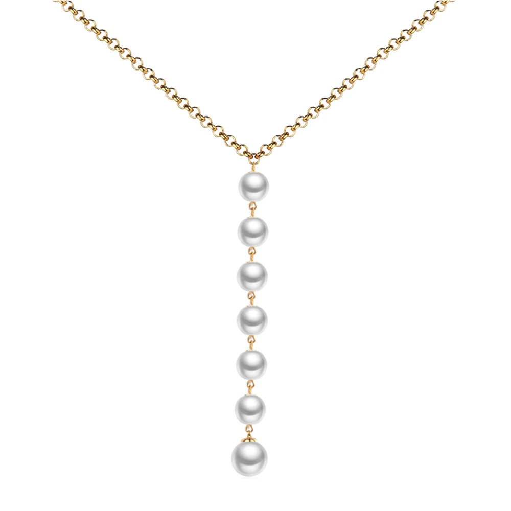 Collier blanc | modèle #VEENAL Colliane