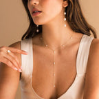 Collier en y | modèle #DROLEEN Colliane