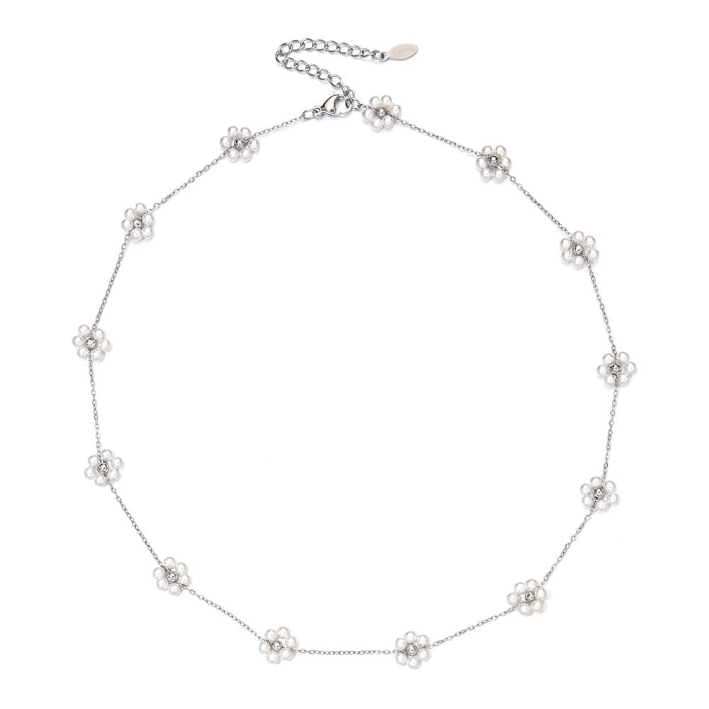 Collier fleur | modèle #ROUNA Ma boutique