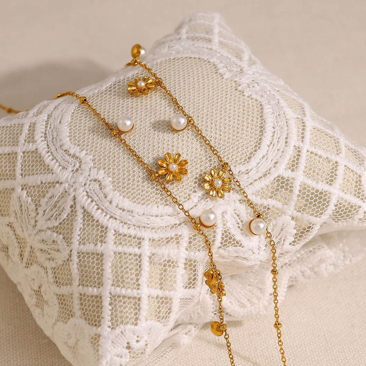 Collier breloque | modèle #FLOWER