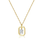 Collier lettre | modèle #QUADA Ma boutique