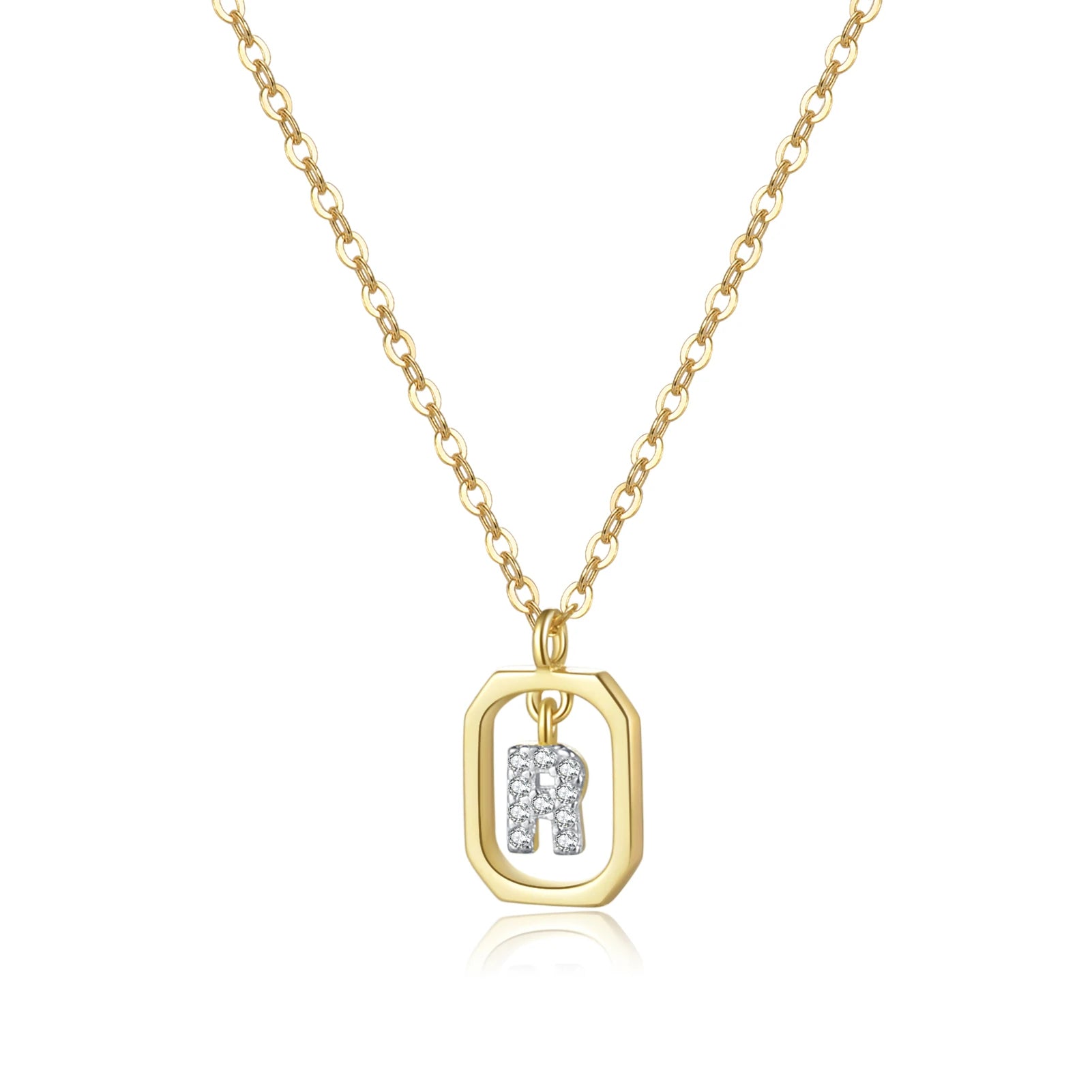 Collier lettre | modèle #QUADA