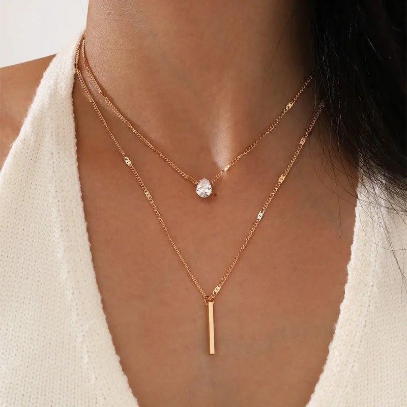 Collier multi rang | modèle #QUEENEE