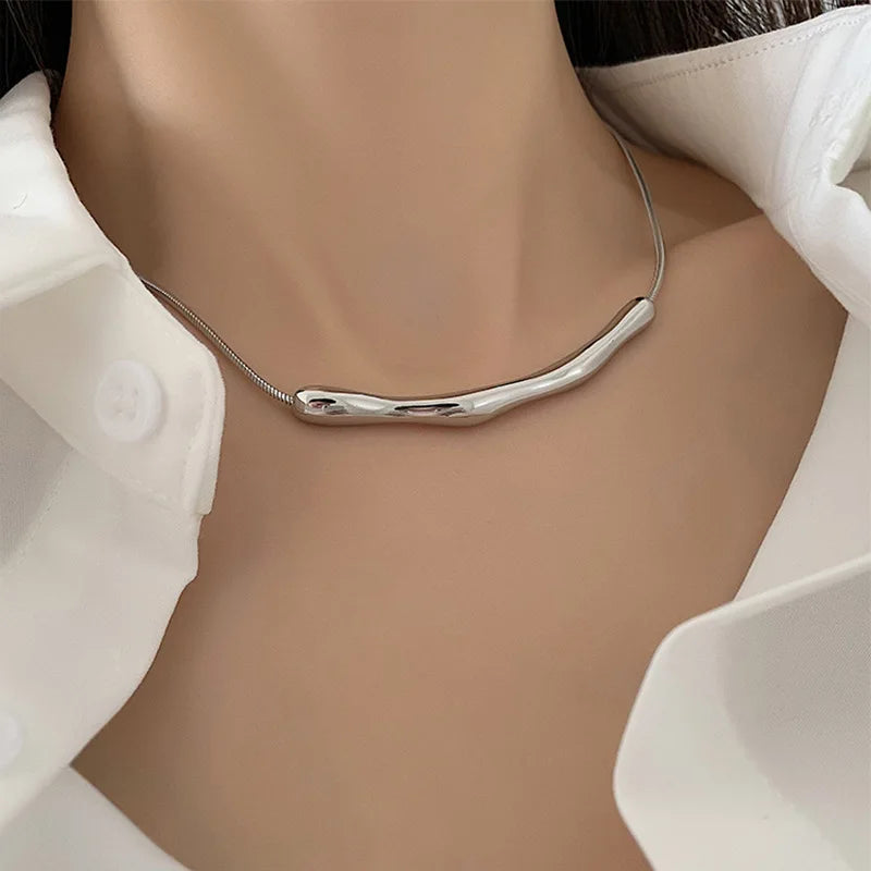 Collier acier inoxydable femme | modèle #DAJA