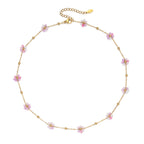Collier fleur | modèle #ROUNA Ma boutique