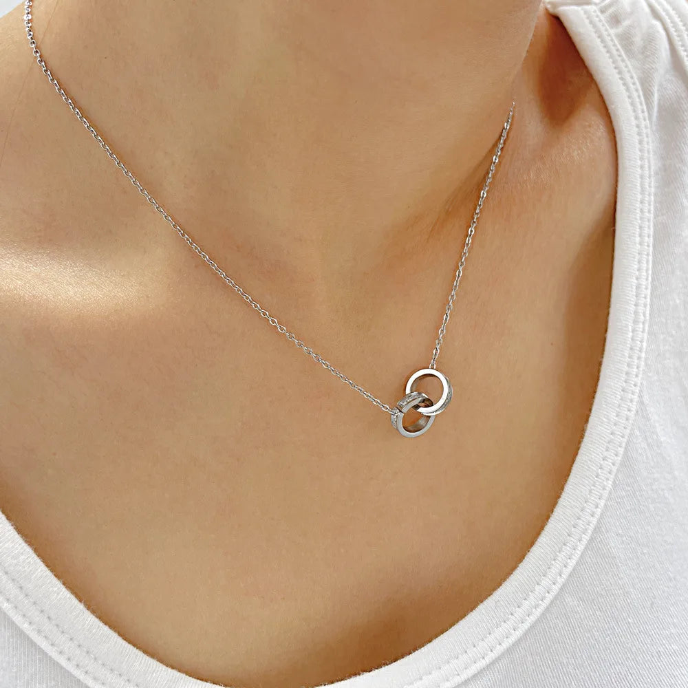 Collier acier inoxydable femme | modèle #TOGETHER