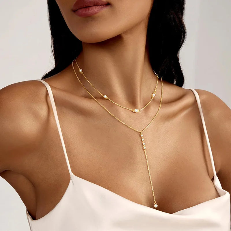 Collier en y | modèle #NAGELA
