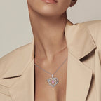 Collier rose | modèle #CHUCHIA Ma boutique
