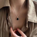Collier noir | modèle #DARKNESS Ma boutique
