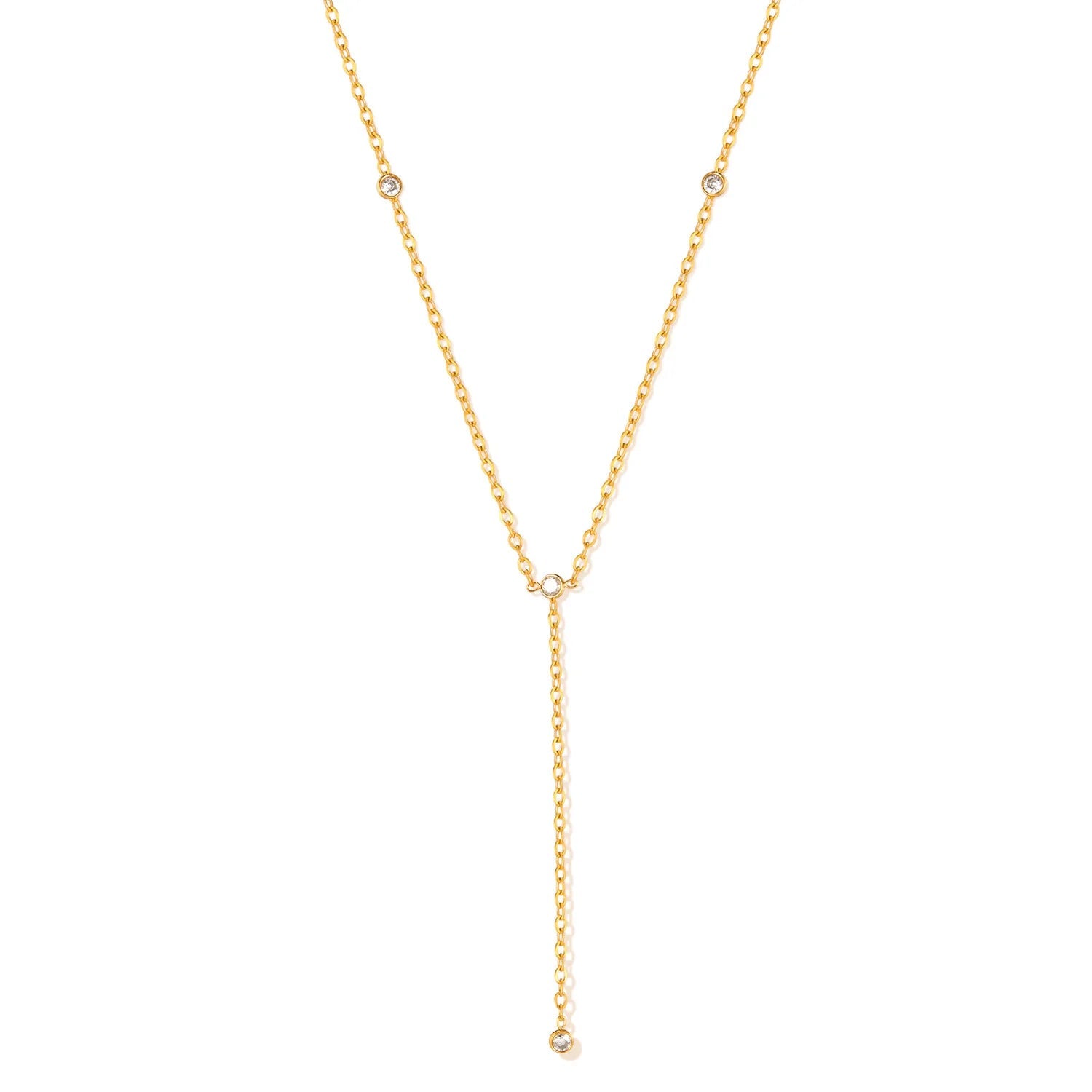 Collier en y | modèle #GEMA Colliane