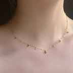 Collier vert | modèle #OLDEE Ma boutique