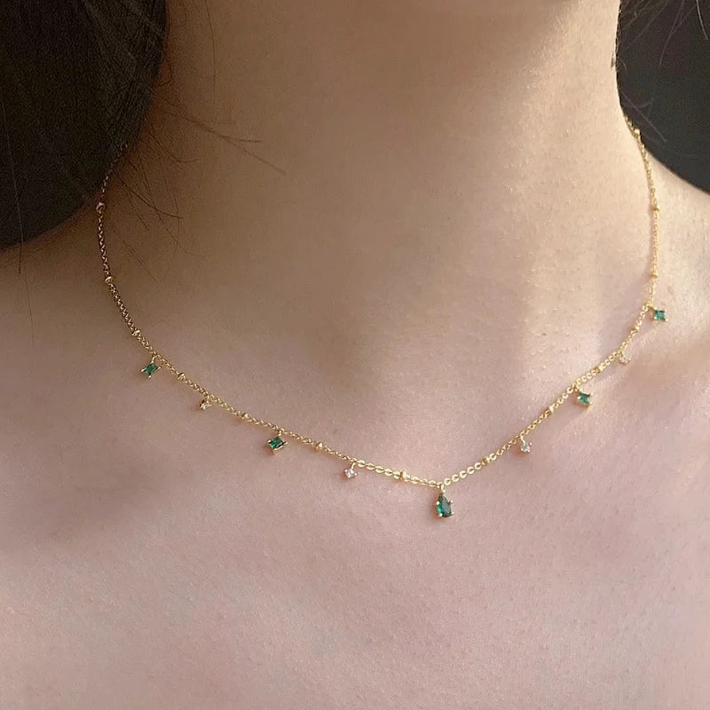 Collier vert | modèle #OLDEE