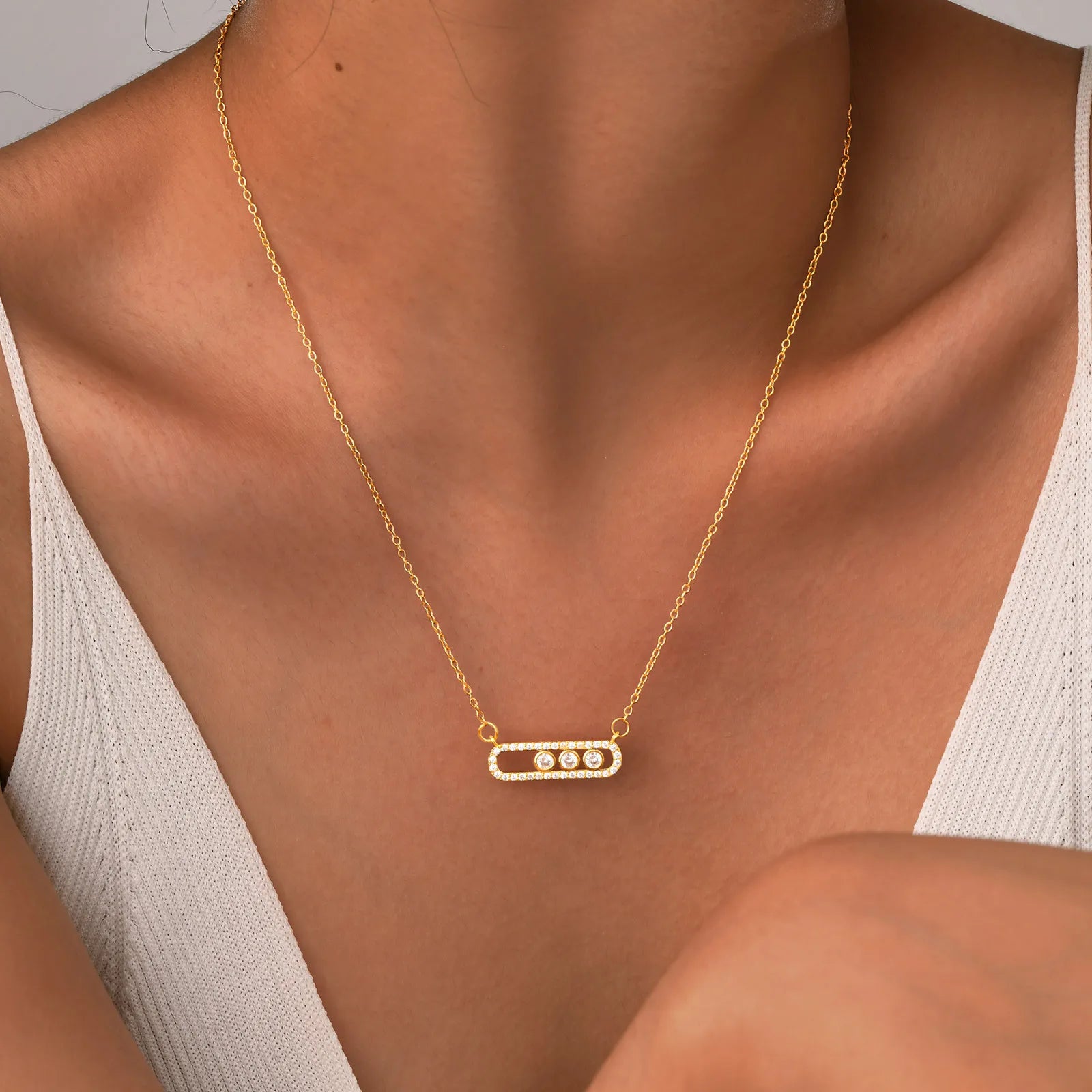 Collier fin femme | modèle #CIRCLE