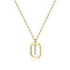 Collier lettre | modèle #QUADA Ma boutique