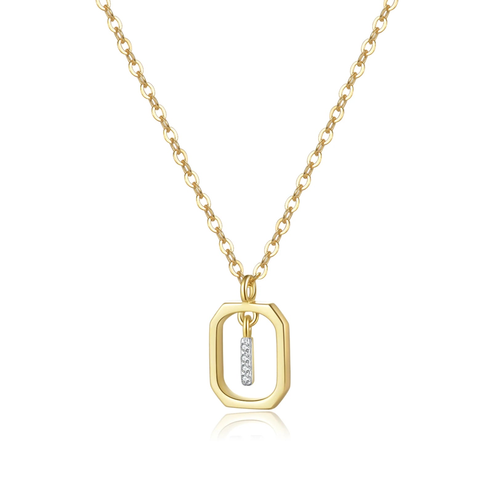 Collier lettre | modèle #QUADA