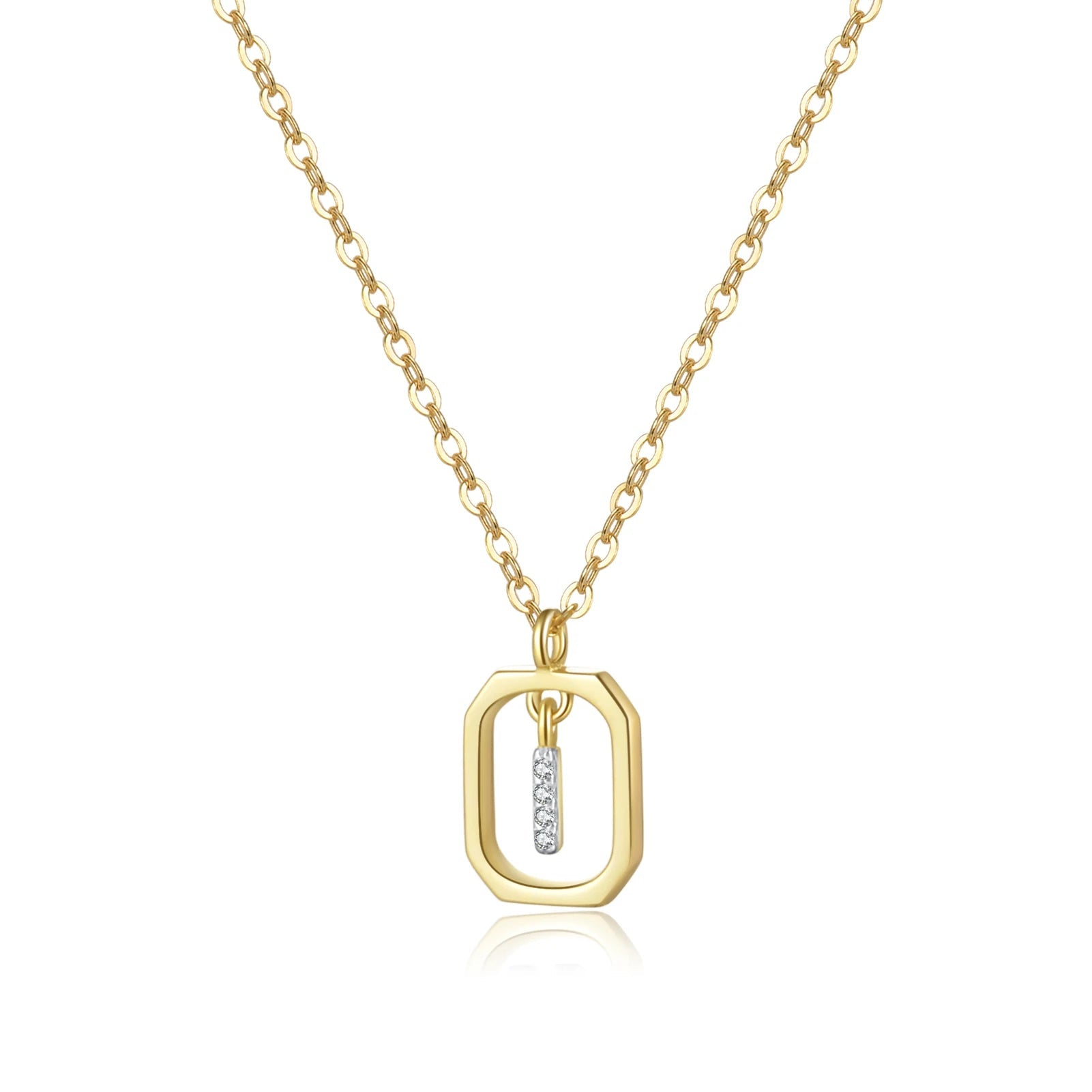 Collier lettre | modèle #QUADA Ma boutique