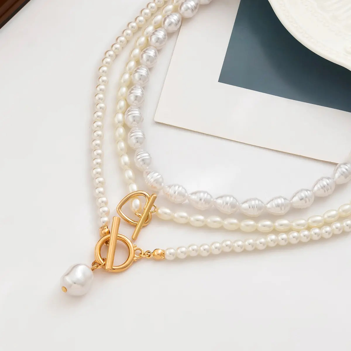 Collier en perle | modèle #LINEA