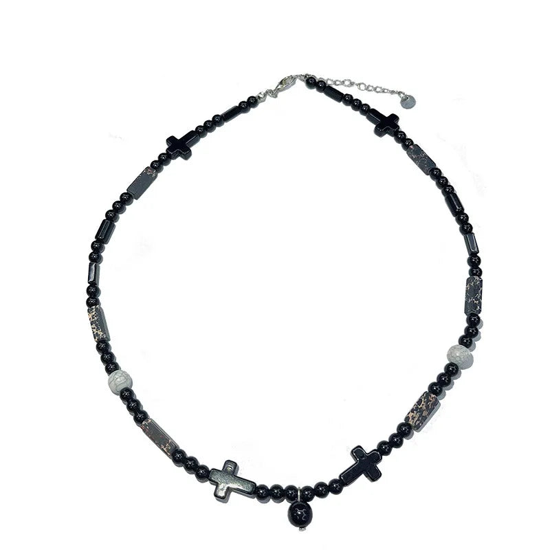 Collier noir | modèle #TCHANA