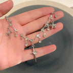 Collier en croix pour femme | modèle #AGHIO Ma boutique