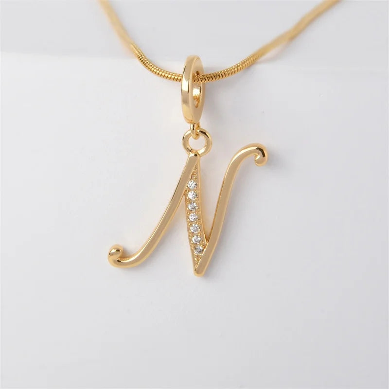 Collier lettre | modèle #SNEEK