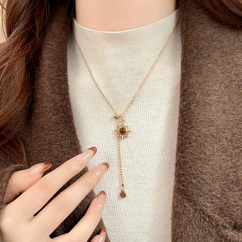 Collier fantaisie pour femme | modèle #SUNFLOWER