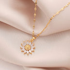 Collier fleur | modèle #DAWN Colliane