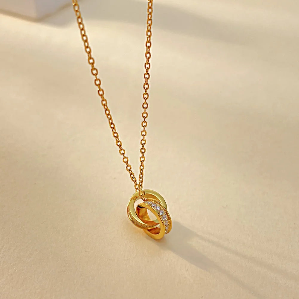 Collier acier inoxydable femme | modèle #TOGETHER