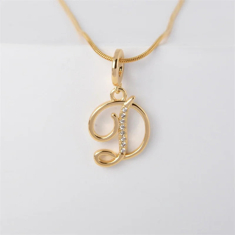 Collier lettre | modèle #SNEEK