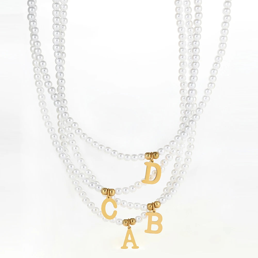 Collier lettre | modèle #EPIRLY