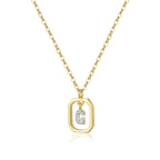 Collier lettre | modèle #QUADA Ma boutique