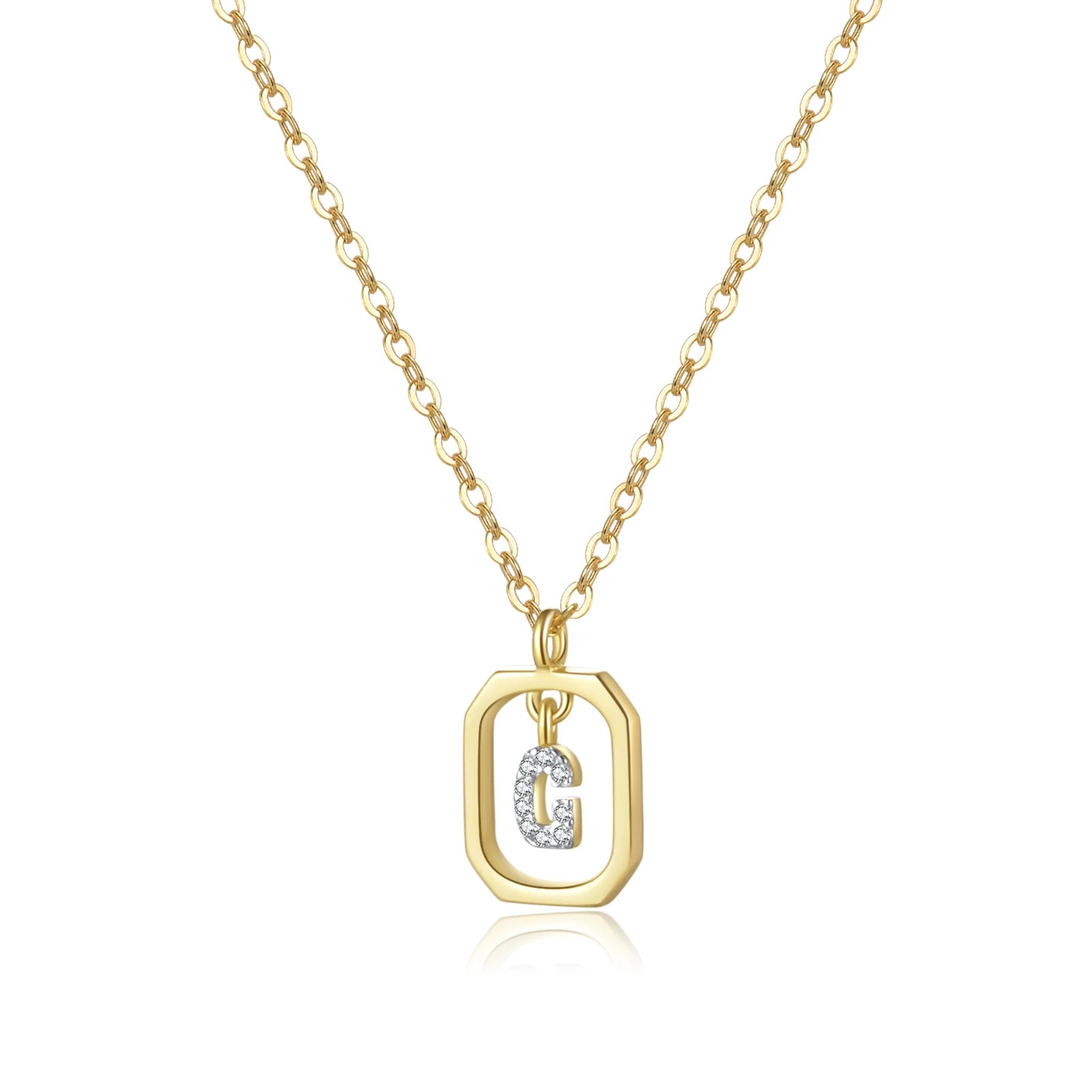 Collier lettre | modèle #QUADA