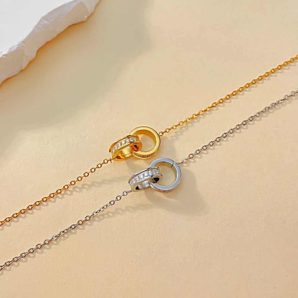 Collier acier inoxydable femme | modèle #TOGETHER