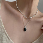 Collier noir | modèle #DARKNESS Ma boutique