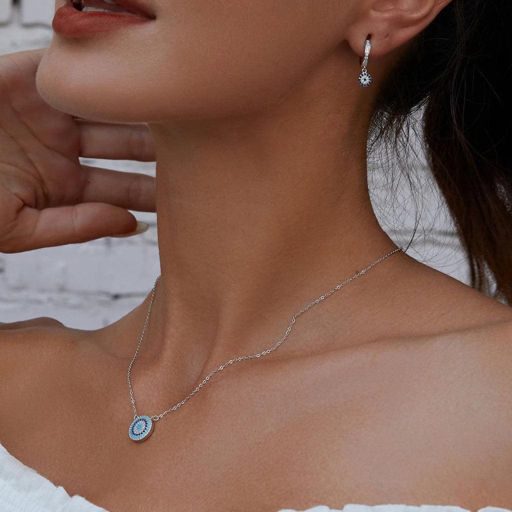 Collier bleu | modèle #MOSAICA Colliane