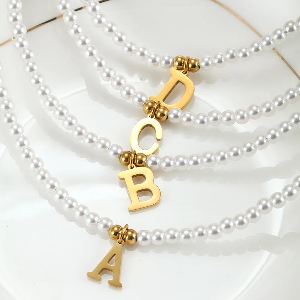 Collier lettre | modèle #EPIRLY