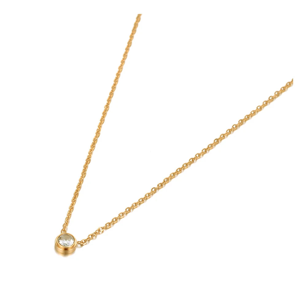 Collier acier inoxydable femme | modèle #RITA