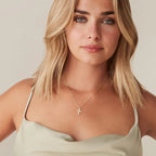 Collier en croix pour femme | modèle #AGEEM Ma boutique
