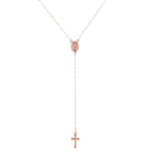 Collier en croix style bohème 